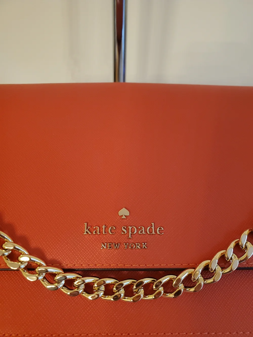kate spade Orange Madison Willow Chain Crossbody Bag. NWT. Reg. $349